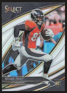 2019 Panini Select #286 Noah Fant Silver Prizm RC