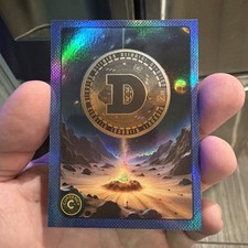 cardsmiths currency series 5 dogecoin rainbow foil #66