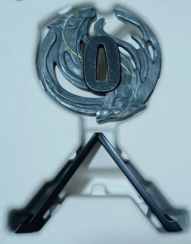 Ghost Of Yotei Collector’s Edition Twin Wolves Tsuba Sword Guard Accessory Japan - Image 2 of 4
