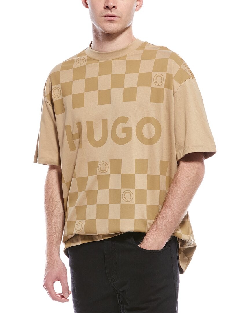 Hugo Футболка Hugo Boss Narlip мужская бежевая M 9590₽