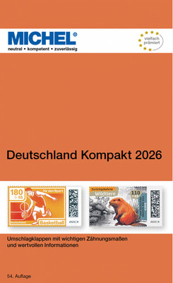 Michel Deutschland  Kompakt Katalog 2026 Neu
