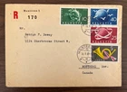 Nice  SWITZERLAND 1949  First Day Cover  Anniv. of UPU FDC Sc# 322-324 plus 325
