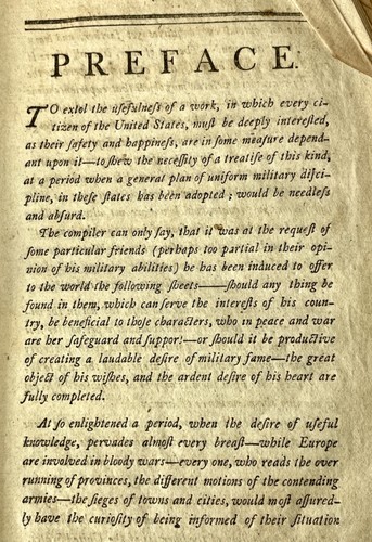 RARE 1793 FIRST ED AMERICAN MILITARY DUTY ~ MILITIA HISTORY~ RAWSON’S COMPENDIUM - Foto 5 di 9