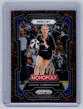 2024 Prizm Monopoly WNBA - Sophie Cunningham #37 Classic Icons Red Prizm