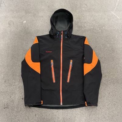 Mammut Eiger Extreme Dryskin Schoeller Soft Shell Black Jacket Men s Size XL
