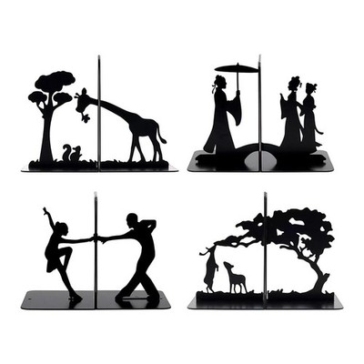 Iron Book Ends Book Stands in Komolise Designbücher Support Stoppers Books