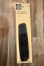 Vintage Goody Unbreakable Combs 126/4 Black 2 6" length. made in USA 1982