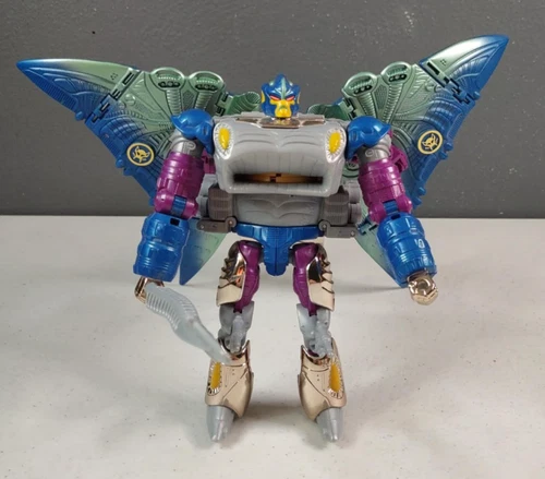Vintage 1998 Hasbro Transformers Beast Wars Transmetals Depth Charge Figure