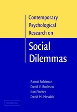 Ramzi Suleiman (u. a.) | Contemporary Psychol...