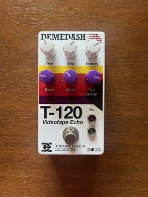 DEMEDASH EFFECTS T-120 videotape echo pedal