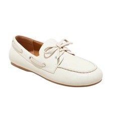 Universal Thread Women's Midge Boat Shoe Flats with Memory Foam Insole