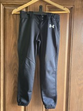 Under Armour Baseball Pants. Youth Small. Black. Excellent Condition.
