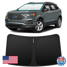 INSAUTO Windshield Sun Shade for Ford Edge 2015-2024 Custom Fit Foldable
