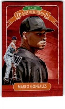 2020 Red Wave Prizm Marco Gonzales Seattle Mariners #22