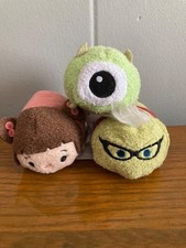 Disney Tsum Tsum Plush Characters from Monsters, Inc. New with Tags