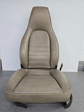 Used Original Recaro Porsche 911 944 928 Grey Leather Passenger Bucket Seat 46 Used Original Recaro Porsche 911 944 928 Grey Leather Passenger Bucket Seat 46
