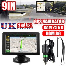 2026 9" Truck Sat Nav HGV Lorry LGV UPDATED UK Europe Maps POIs Keyfuels Laybys