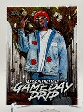 2026 Topps Series 1 Celebration - Jazz Chisholm Jr. #GD-9 Gameday Drip