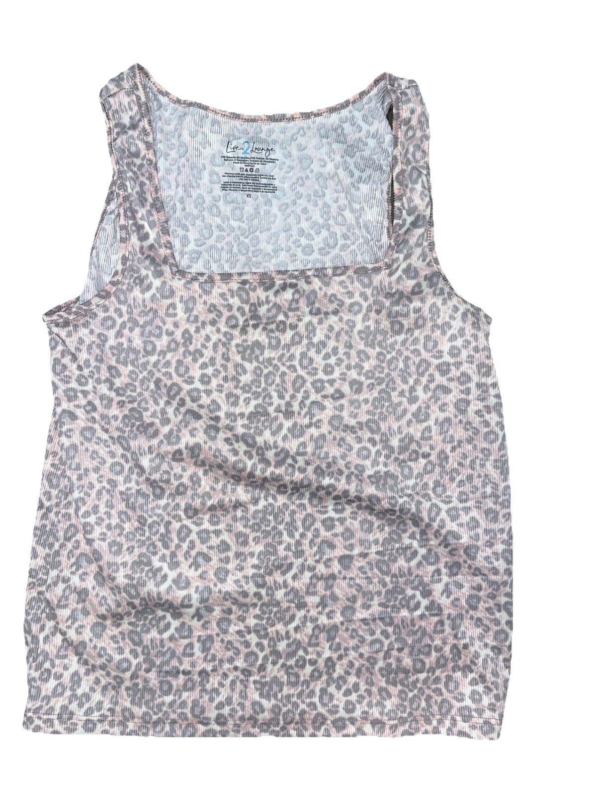 NEW Women's Mauve LIVE2LOUNGE Ribbed Pajama Set Size XS