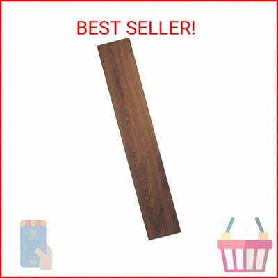 Floor Planks Do it Yourself Peel N' Stick Vinyl Wood Look Planks (6'' x 36'', Waln