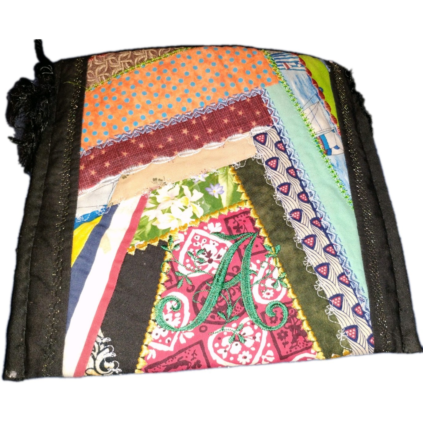 Hand Made Original Beautiful Patch Work Crossbody… - image 4