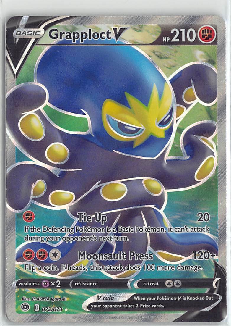 Champion's Path  Ultra Rare 72/73 NM Grapploct V (Full Art)