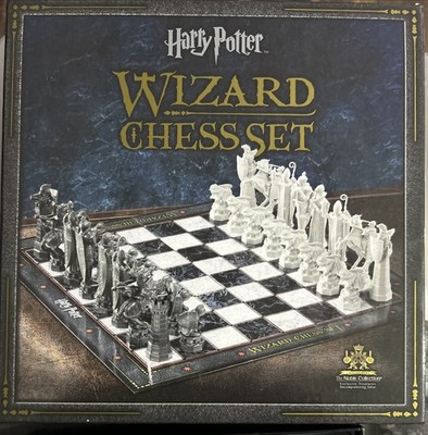 Harry Potter Wizard Chess Set Noble Collection Complete