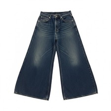 Vintage Y2K JNCO Small 11 In Girls Girlie Stuff Wide Leg Denim Jeans Whimsygoth