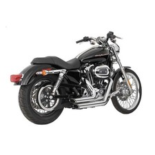 Vance Hines Shortshots Staggered Auspuff chrom für Harley XL Sportster 04-13