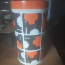 Orlando Kiely Storage  large Tin Elephant Design with Lid 2015