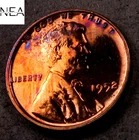 1952 Lincoln Wheat Penny Cent ~ Gem Proof (rainbow toned) ~ (W0162)