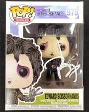 Johnny Depp signed Edward Scissorhands Funko Pop! 979 autograph ~ Beckett BAS