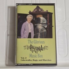 The Glorious Regina Music Box Vol. 2 Cakewalks Rags Marches Cassette NEW SEALED