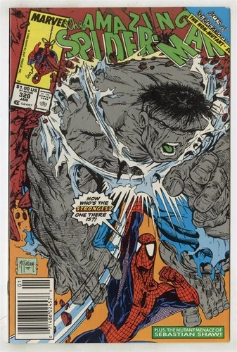 Amazing Spider-Man #328 NM- 9.2 white pages  Todd McFarlane art  Marvel  1990