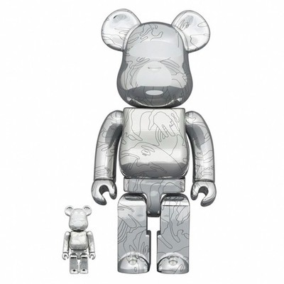 A BATHING APE 10TH ANNIVERSARY BE@RBRICK BAPE ungeöffnet
