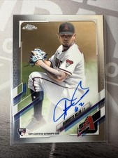 Humberto Mejia 2021 Topps Chrome Rookie RC AUTO Autograph #RA-HM Diamondbacks
