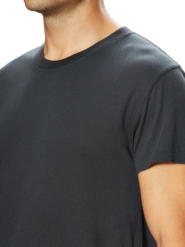 T-shirt Rolla's Old Mate cotone media sabbia nera nuova con etichette Rollas - Foto 3 di 3