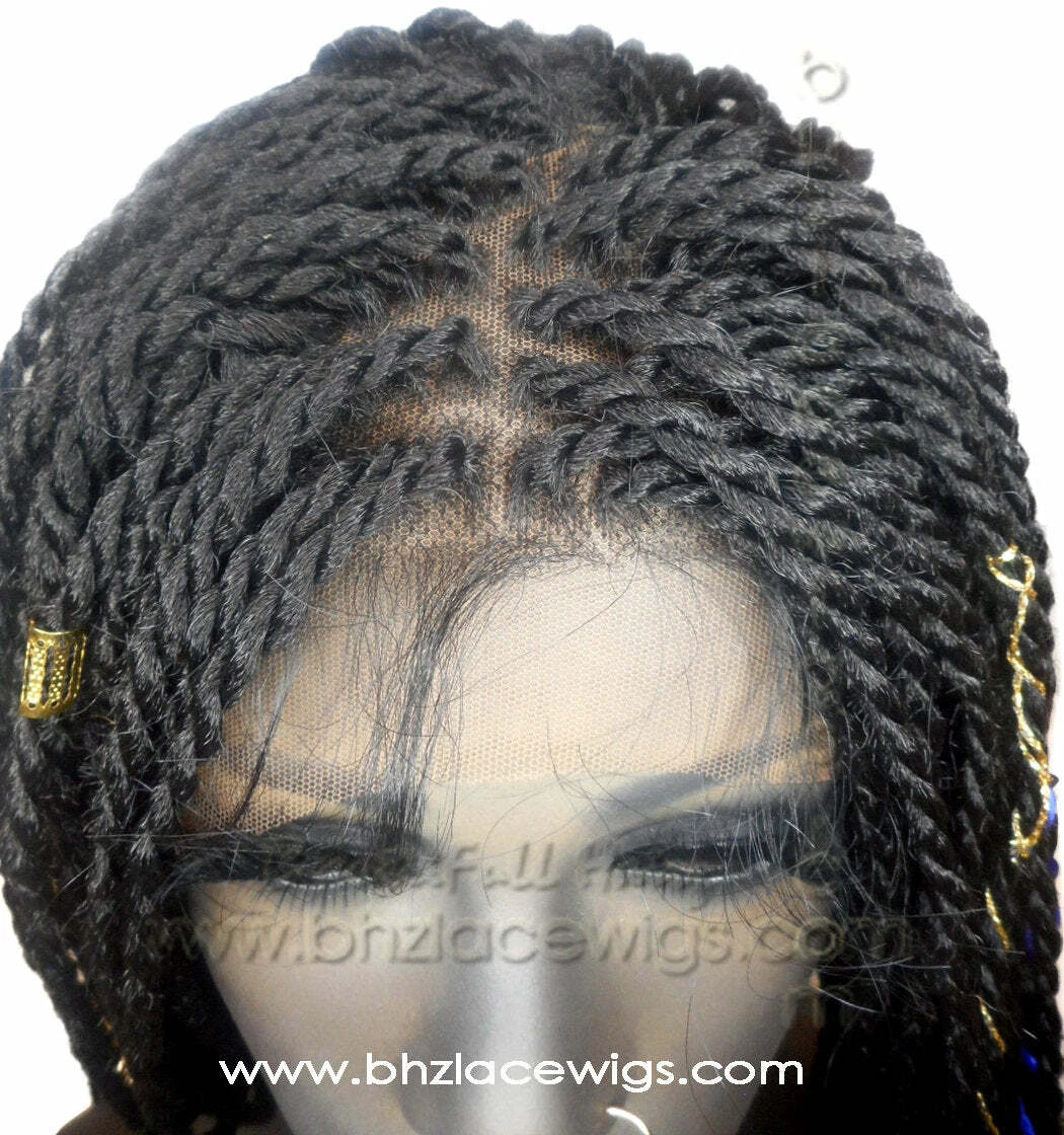 Braided senegalese twist online wigs