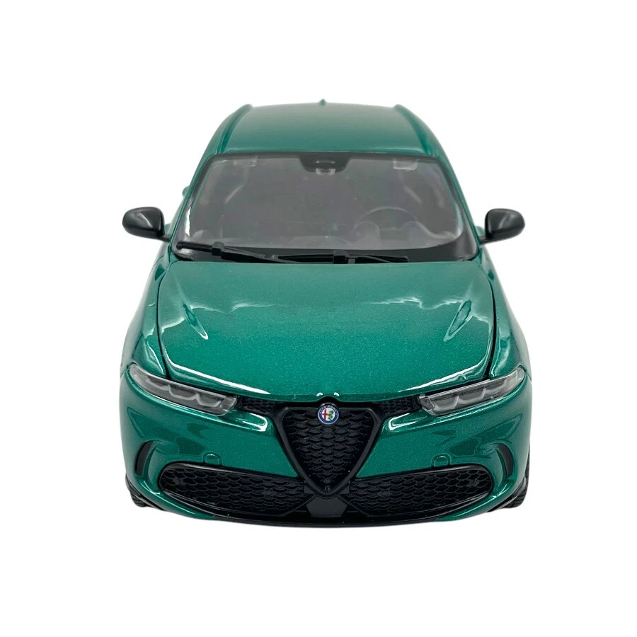 Alfa Romeo Tonale Green Modellino Auto Bburago 1/24 - Immagine 4 di 4