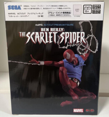 Japan Authentic Marvel ACT/CUT Premium Figure Spider-Man Scarlet