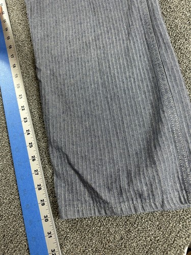 Vintage Key blau-weiße Herren-Overalls Größe 46 normal Made in USA Michael Meter - Bild 17 von 20