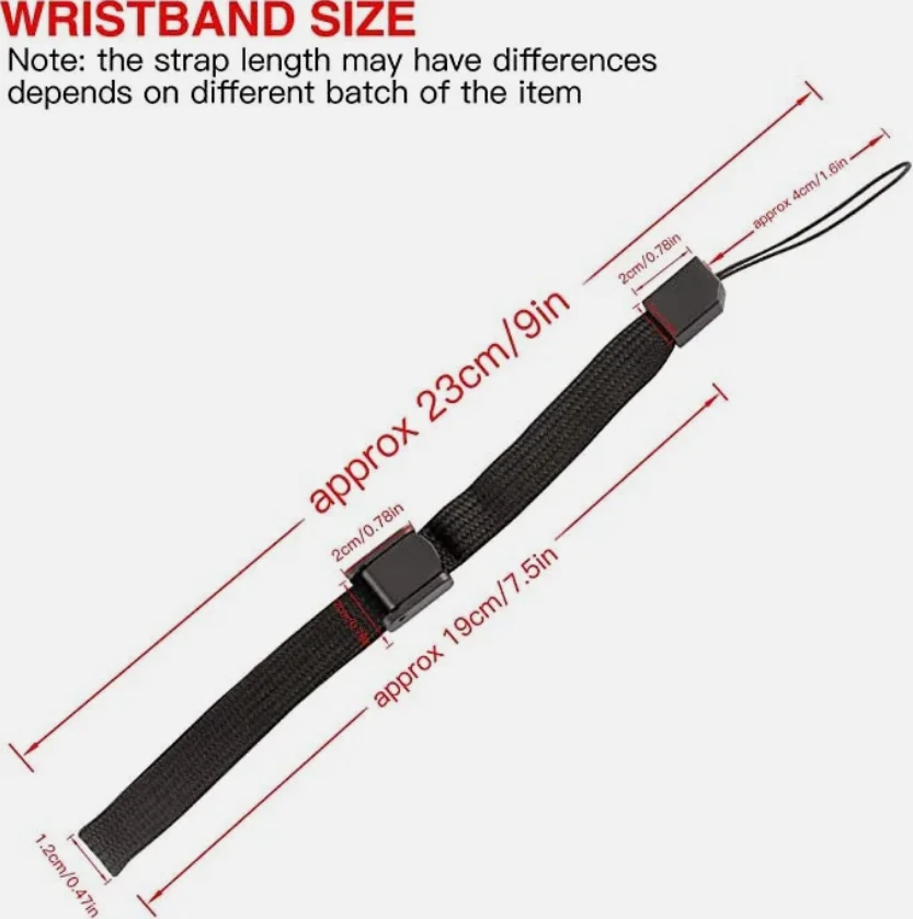 2PK Correa de Muñeca para Nintendo Wii Mando Universal Repuesto Muñequera Pulsera Foto 3 de 4