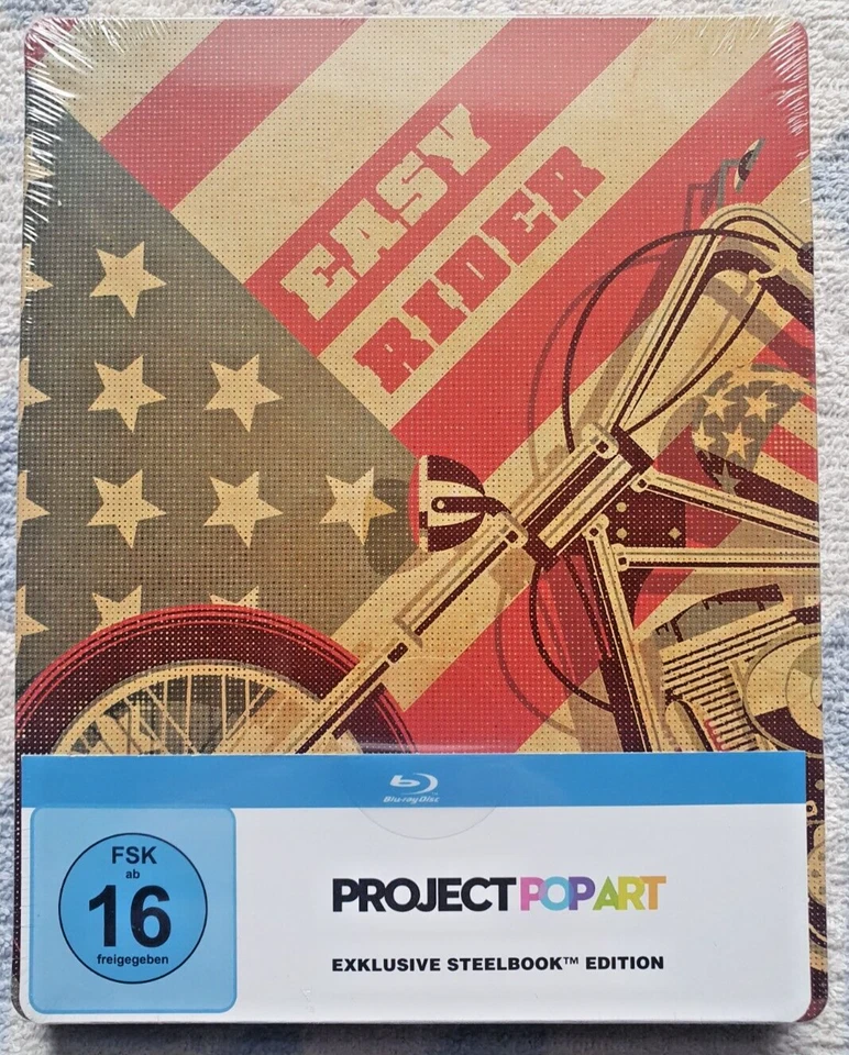 Easy Rider - Steelbook [Blu-ray]  NEU OVP Peter Fonda - Bild 1 von 2