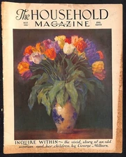 The Household Magazine May 1932 28pp Tons of Ads - Detaching Cover