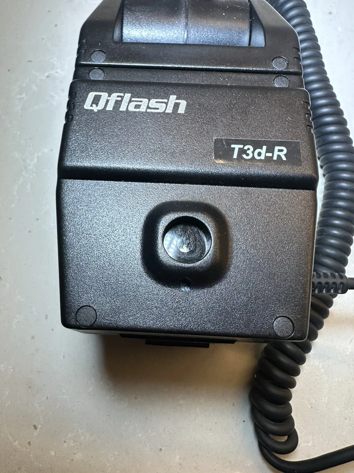 Quantum Qflash Flash Unit T3d-R  TTL QTTL adapter D-12 W-R - Image 4 of 4