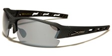 X Loop Sunglasses Sport Mirror Plastic Half Frame Driving Running Baseball Men.