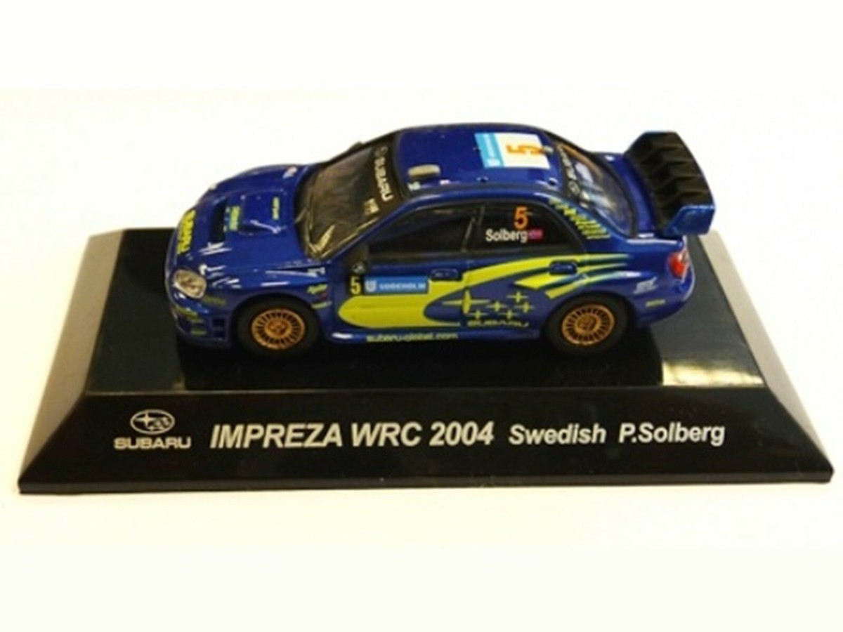 WOW EXTREMELY RARE Subaru Impreza S10 Solberg Sweden 2005 WRC 1:64