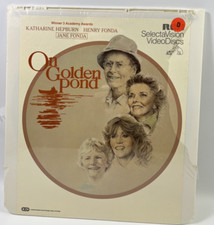 On Golden Pond RCA SelectaVision - CED VideoDisc Sealed