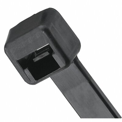 (250 PCS) PANDUIT Cable Tie, 8.1, Polypropylene, Black, PLT2H-TL100 *SHIPS FREE*