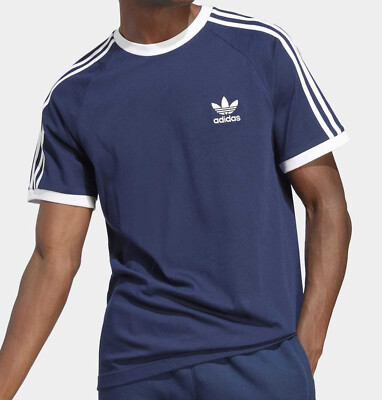 ☆ADIDAS☆ ADICOLOR CLASSICS 3-STRIPES T-SHIRT NIGHT INDIGO Adidas Originals Adicolor Classics 3-Stripes T Shirt Night
